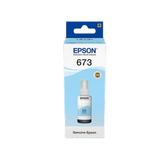 דיו מקורי כחול בהיר 673 Epson EcoTank אפסון