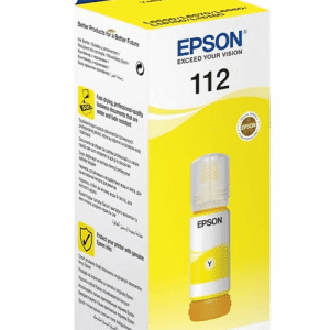 בקבוק דיו צהוב פיגמנטי מקורי 112 Epson EcoTank