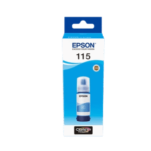 בקבוק דיו שחור פיגמנטי מקורי 115 Epson EcoTank