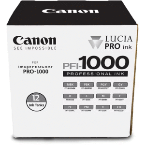 סט 12 ראשי דיו מקורי קנון Canon PFI-1000