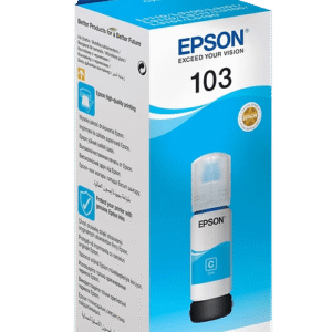 בקבוק דיו כחול מקורי 103 Epson EcoTank